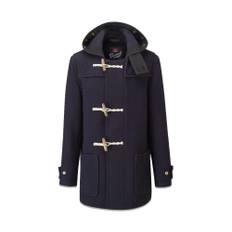 Gloverall, Kappa, Herr, L, Bomull, Mid Monty Duffle Coat Navy