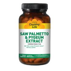 Country Life, Saw Palmetto & Pygeum, 90 Caps