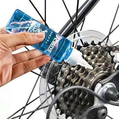 60 ml cykelsmörjolja, cykelunderhållsolja Vattenbeständigt rostskyddssmörjmedel för mountainbike landsvägscykelkedja, främre och bakre stötdämpare Ant - Multifärgad (Multi-size)