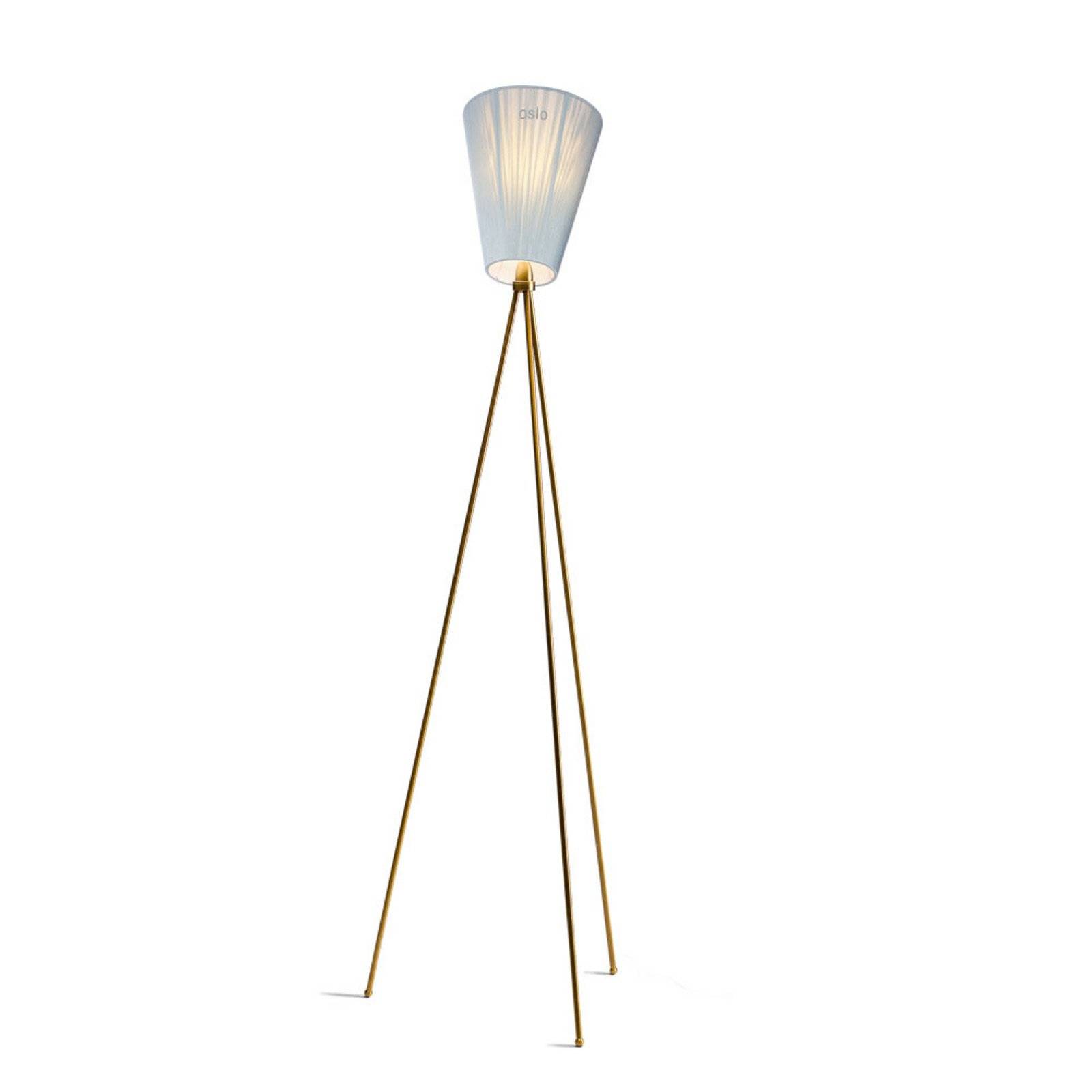 Golvlampa Northern, Guld / mässing, Vardagsrum, Metall