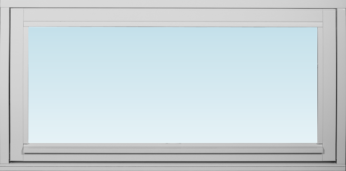 Dala Fönster DF vridfönster 1180x580mm 1-luft, insida trä utsida trä, 3-glas (12x6)