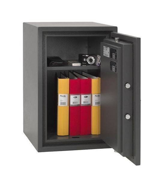 Säkerhetsskåp BRF 67, S2, LFS 30P, BxDxH 440x400x670 mm, kodlås