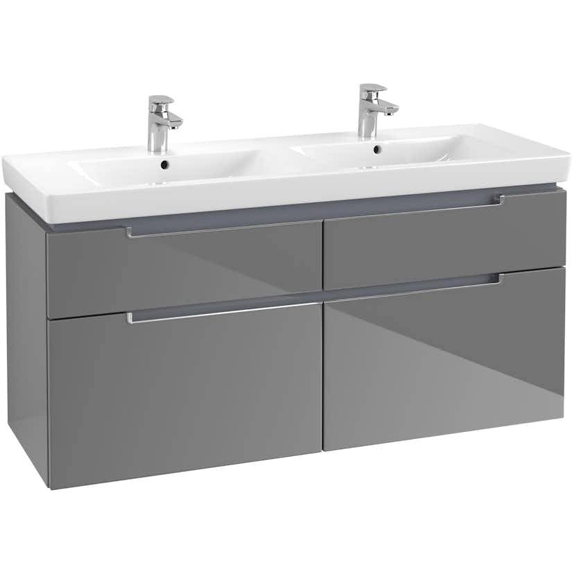 Tvättställsskåp Villeroy & Boch Subway 2.0 för Dubbla Tvättställ