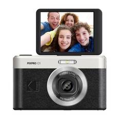 KODAK PIXPRO C1 digitalkamera, sort ➞ På vej til lager - forventet dato: 12.06.2025