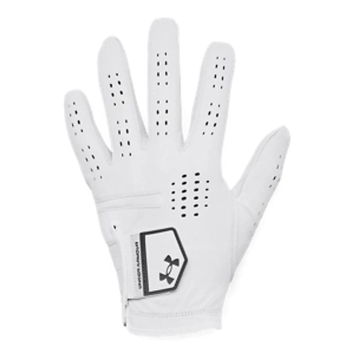 Under Armour UA Tour Golf Glove White - RLG