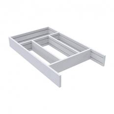 Beslag Design Besticklåda Flex basic (Kulör: Vit Djup: 473 mm)