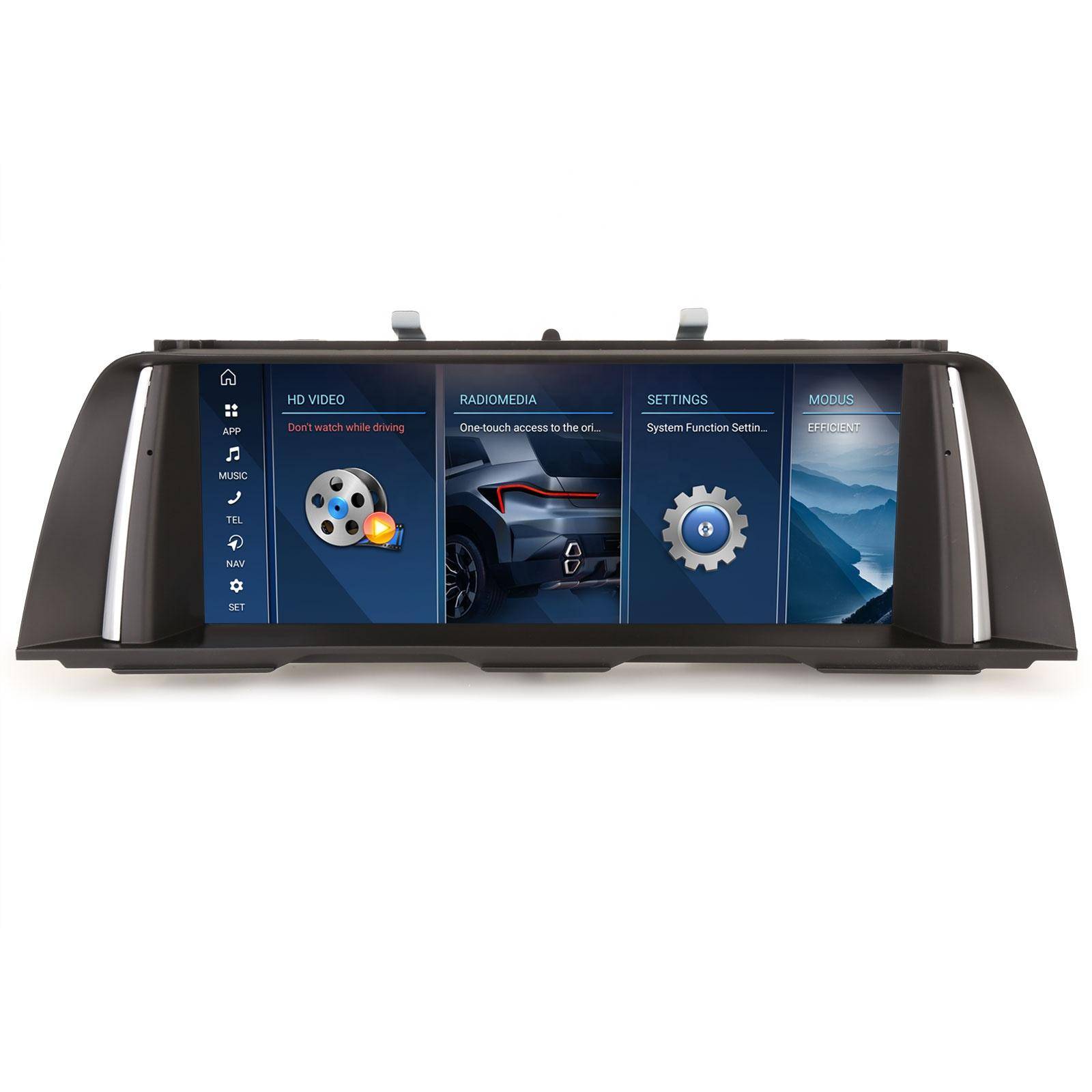 EU Erisin ES3910I IPS Android 14 Auto 4G CarPlay WiFi GPS Bil DVD-spelare för BMW 5-serie F10 F11 CIC-system DSP Bilstereo