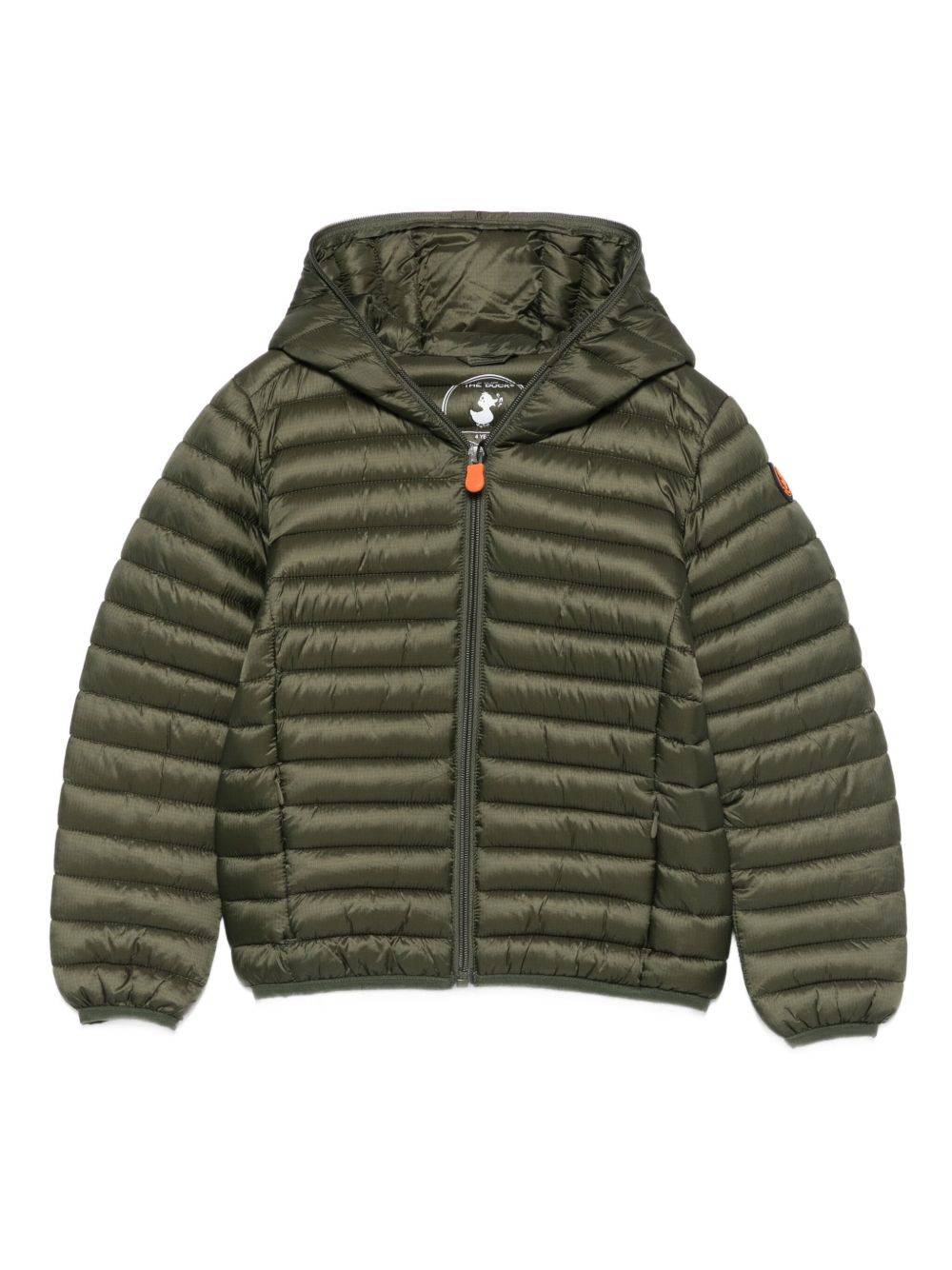 Save The Duck Kids - Donald jacka med huva - barn - nylon/polyester/nylon - 6 år - Grön