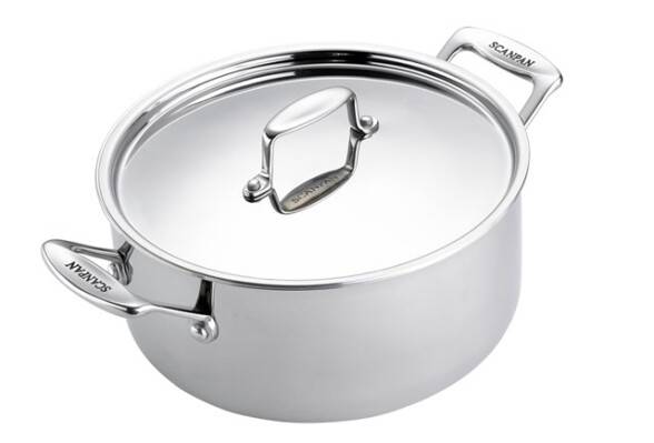 5,0 l/24 cm gryde m. låg - Fusion 5