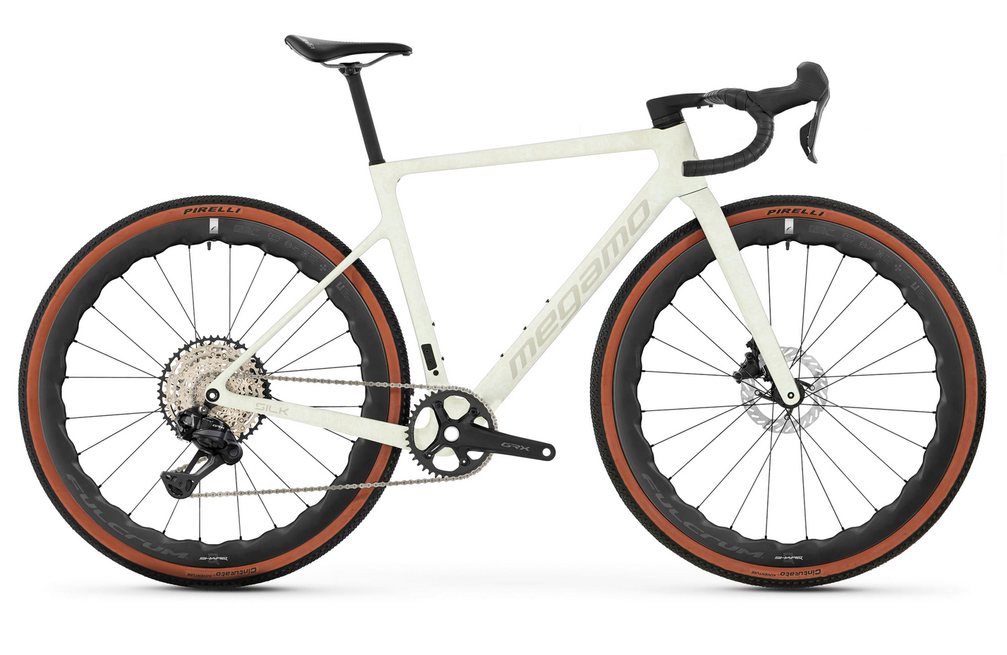 Megamo Silk 03 SLR 2026 - Shimano GRX Di2 1x12sp - Fulcrum Sharq Full Carbon Technology