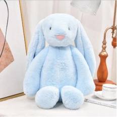Original Jellycat stor Bonnie kanin dukke sød kanin dukke til børn baby beroligende plys legetøj gave Blå Kanin Blå Bunny
