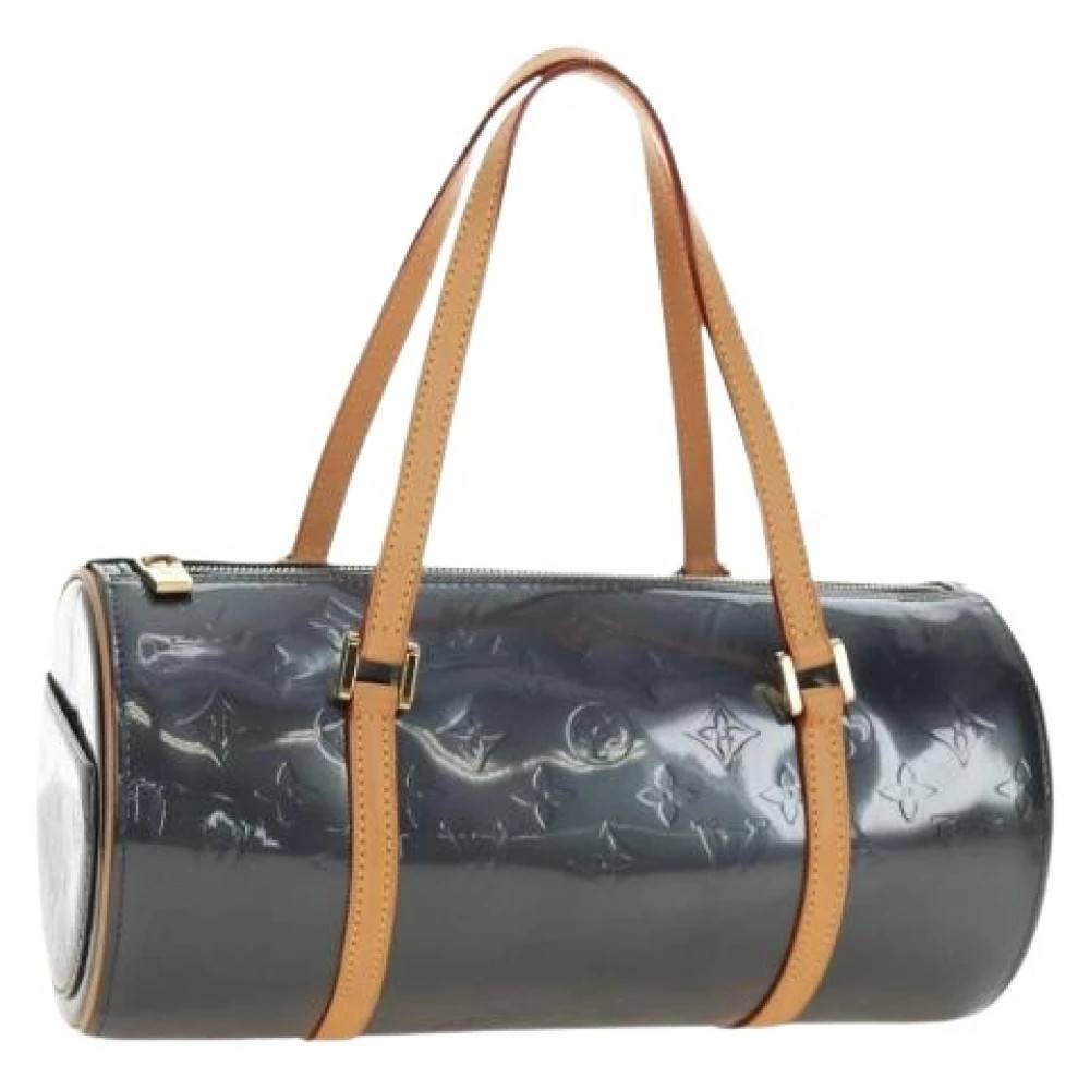 Louis Vuitton Vintage Pre-owned Hand Bag - Vintage - Dame - Blå - ONE SIZE - Læder