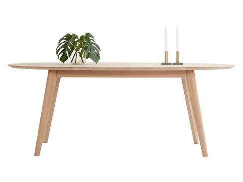 DK10 Spisebord - massiv eg sæbe - Andersen Furniture