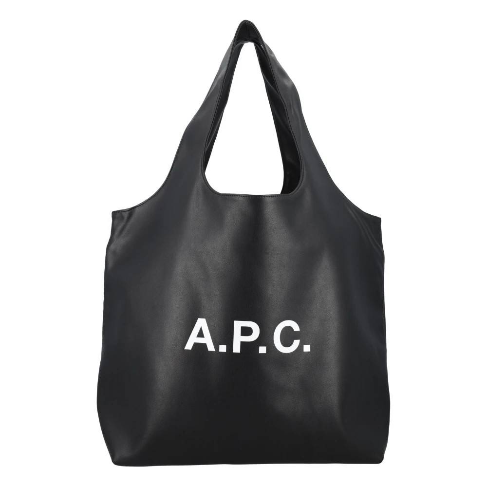 A.P.C. Sort Håndtaske Ninon Tote Taske - Tasker - Dame - Sort - ONE SIZE -