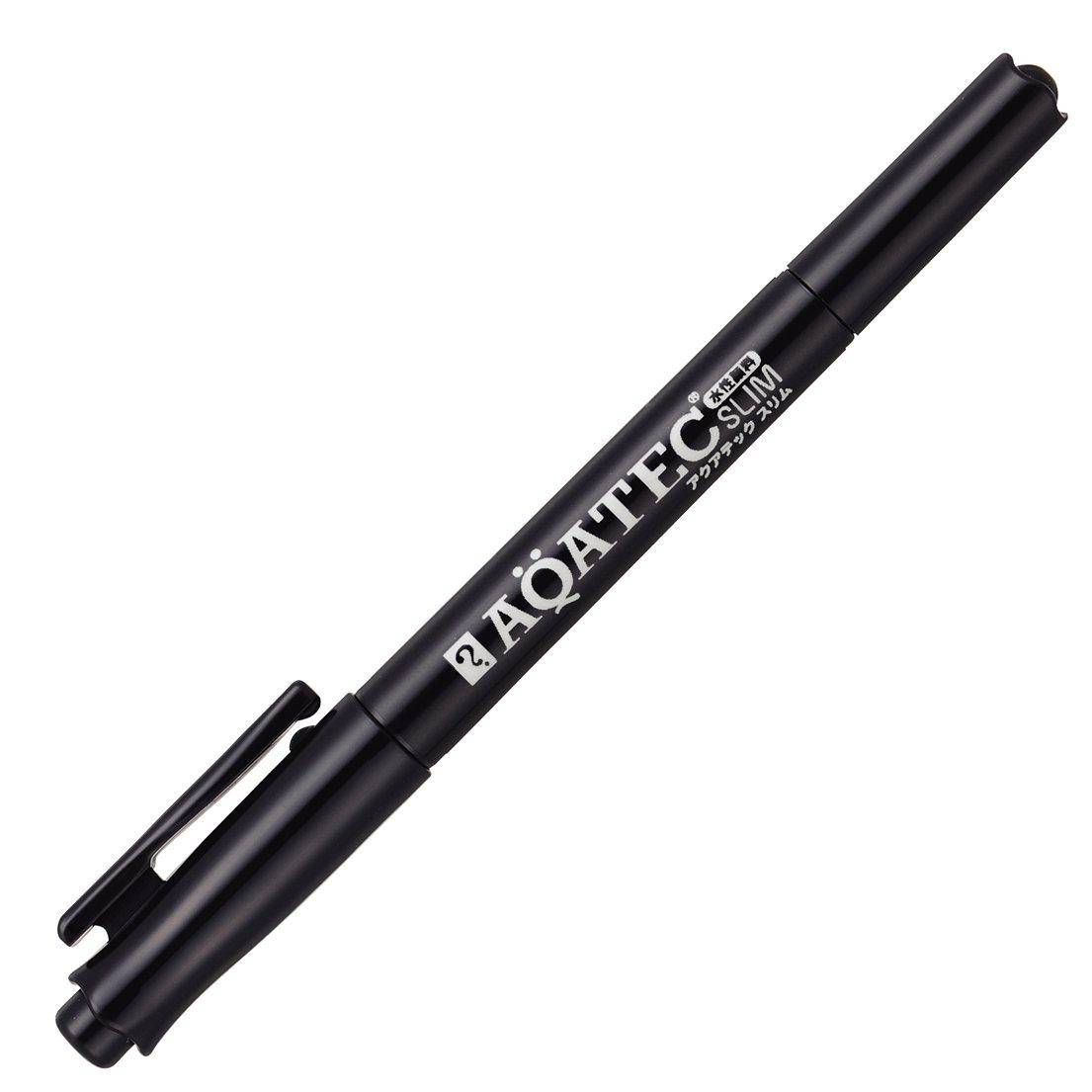 Magic Aquatex Slim 10 Vattenbaserad Penna, Svart, Pennor, B-MAQ70-T1 svart