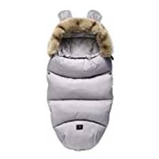 Gorger Barnvagn Fotmuffar Universal Vinter Varm Vattentät Vindtät Utomhus Baby Bunting Väskor Lämplig för Barnvagnar, Barnvagnar, Barnvagnar, Buggy, Bilstol, Babysäng