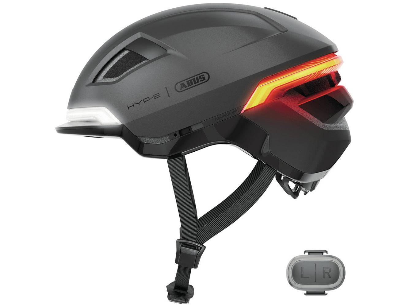 Abus HYP-E Cykelhjelm - M: 54–58 cm / Volcano Titan