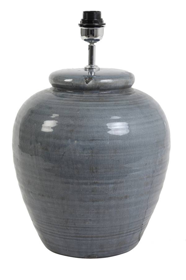 Light & Living - OLAF lamp base, Ø34 cm, dark grey