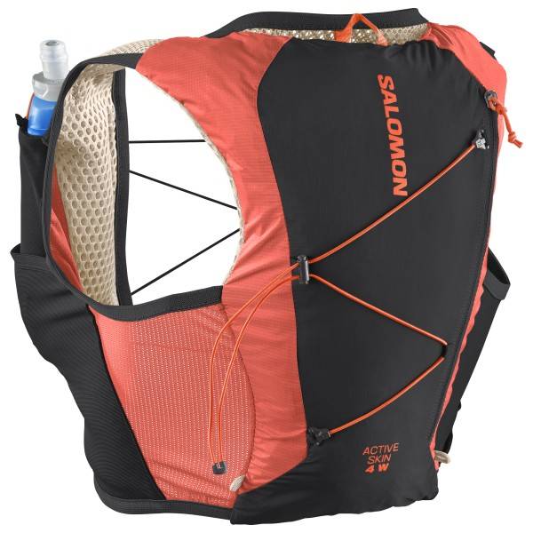 Salomon Women's Active Skin 4 Set Löparväst Dam Storlek XL Färg röd