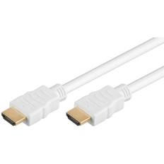 Goobay High Speed HDMI -kabel - 3m - Hvid