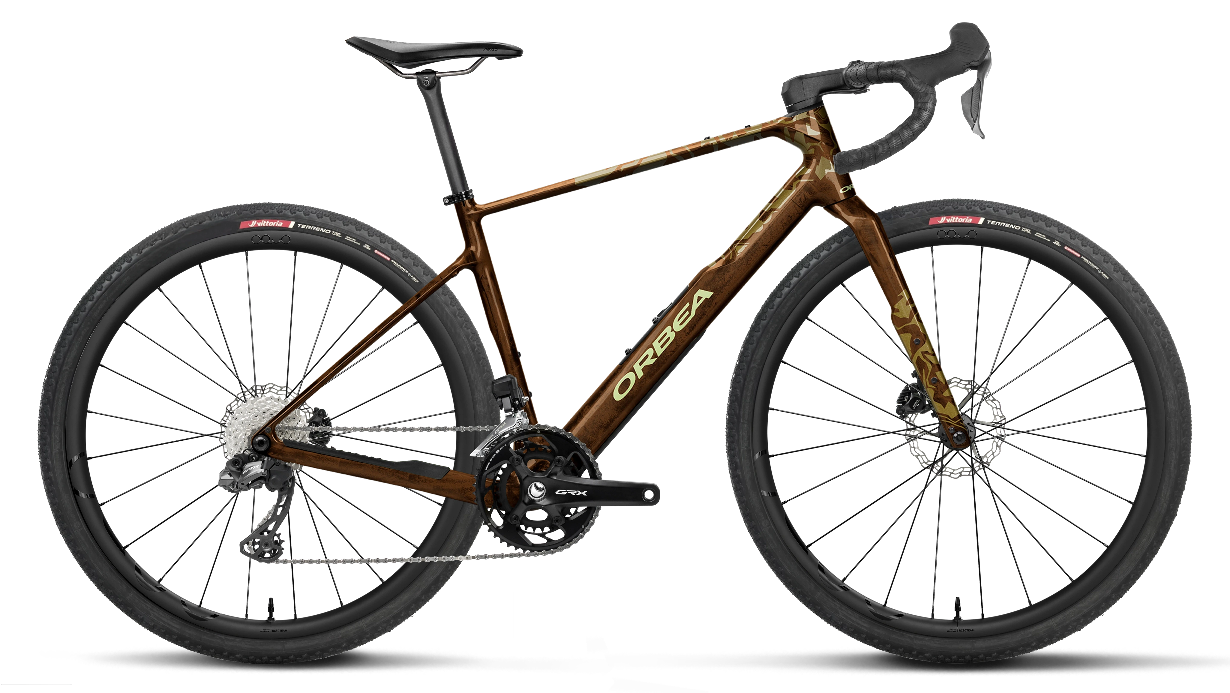 Orbea Terra M20iTEAM | Gravelbike | Caramel Carbon View