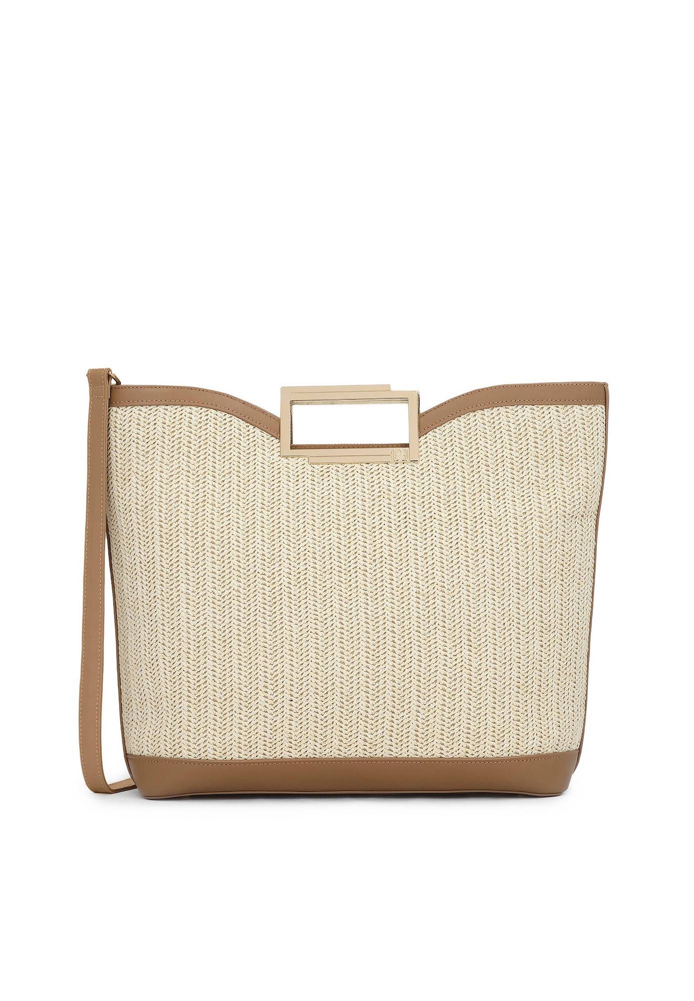 Kazar Håndtaske  beige / lysebeige / lysebrun