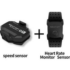 Actioncykeldator tr&#xE5;dl&#xF6;s hastighet och kadens combo sensor dubbell&#xE4;gesanslutning l&#xE4;mplig f&#xF6;r garmin igpsport bryton xoss - Hastighet och puls