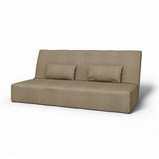 IKEA - Beddinge Sofa Bed Cover, Pebble, Bouclé & Texture - Bemz