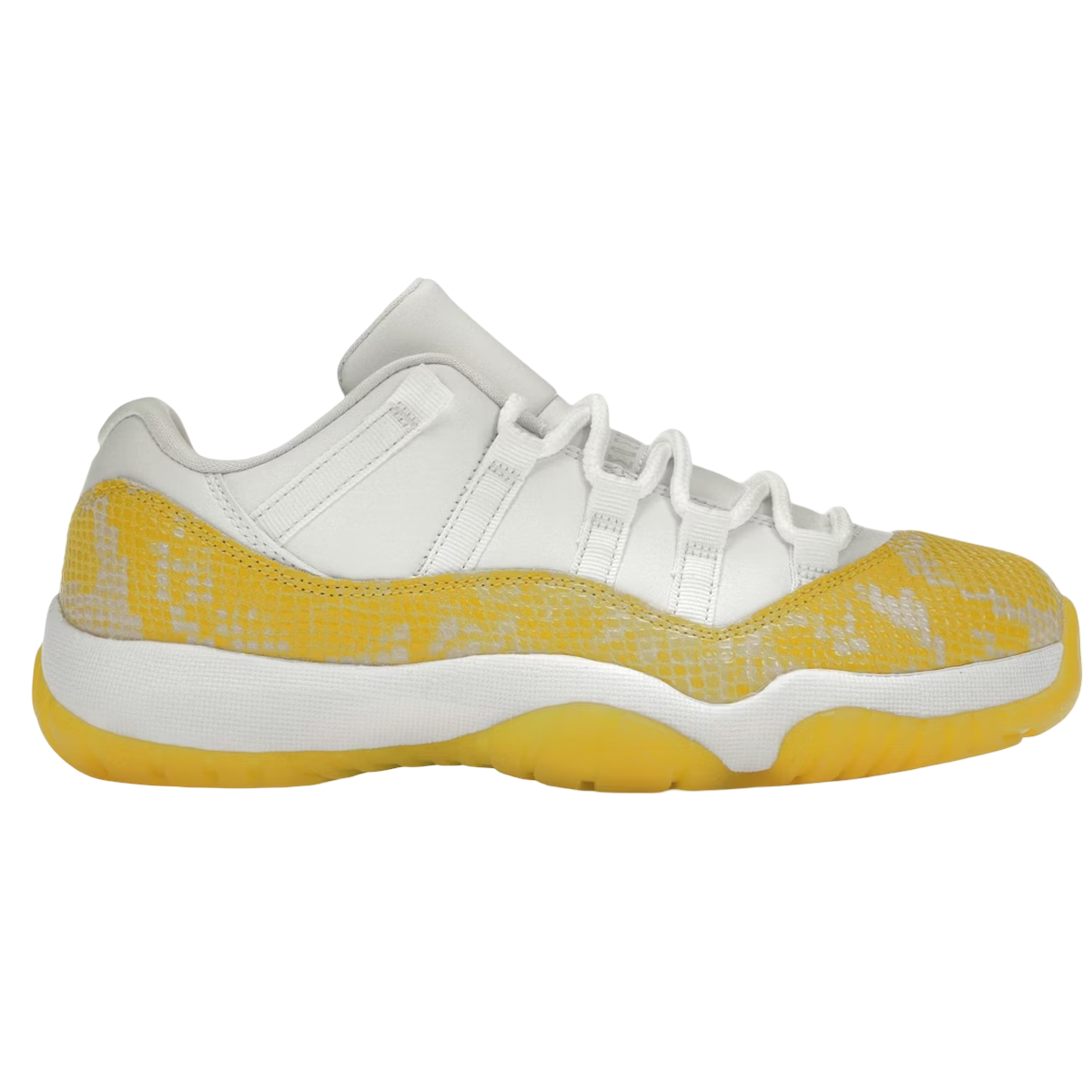 Jordan 11 Retro Low Yellow Snakeskin