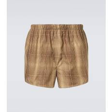 CDLP Checked boxers - beige - EU 50
