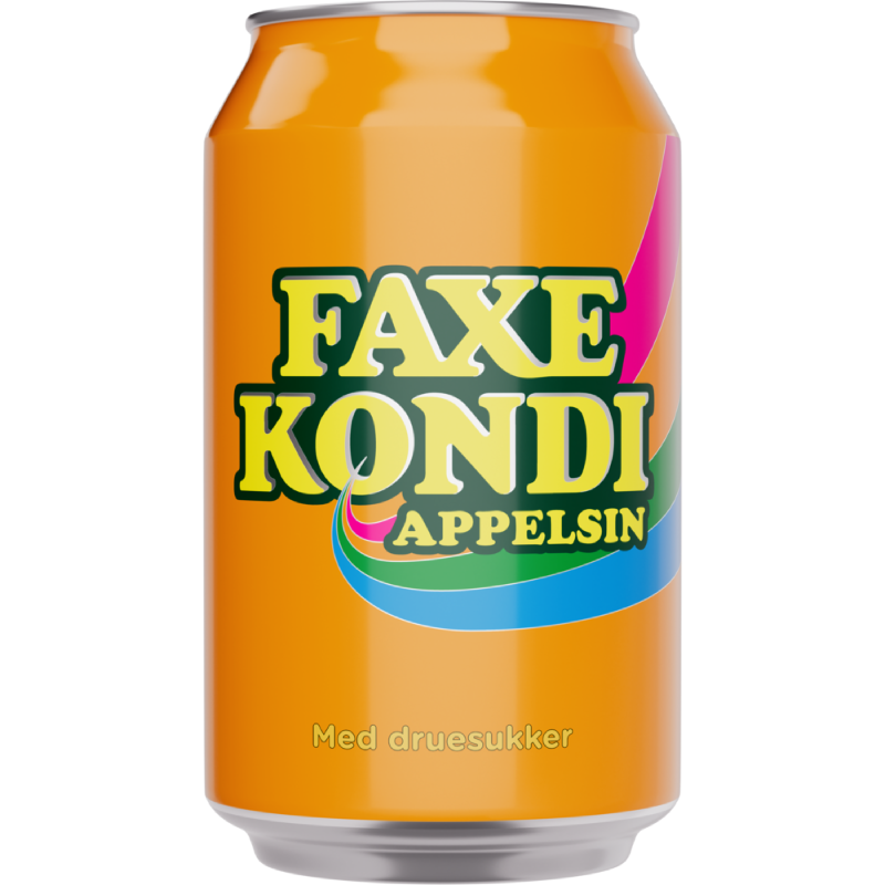 Faxe Kondi Appelsin 24 x 33 cl Dåse