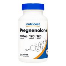 Nutricost, Pregnenolone Capsules, 100 Mg, 120 Count