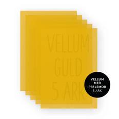 Three Scoops vellum – TSK0038 – “Guld Perlemor” (5 ark)