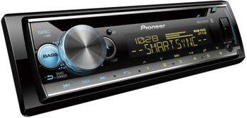 Pioneer DEH-S520BT, bilstereo med Bluetooth och 3x lågnivå