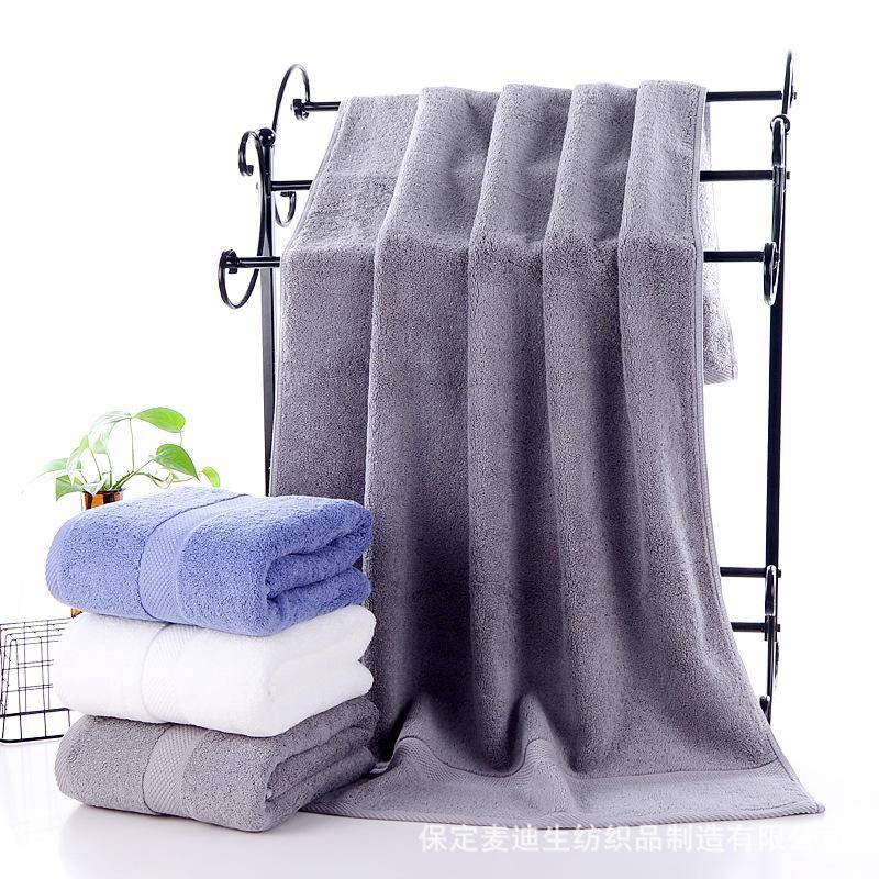 Pure cotton towel bath towel thickened soft absorbent embroidery hot-selling style combination