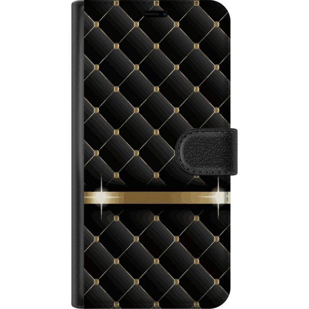 Asus Zenfone 10 Svart Plånboksfodral Lyxigt
