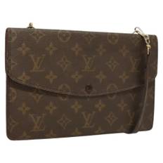 Louis Vuitton Vintage, Vintage , Dame, Brun, ONE SIZE, Uld, Pre-owned canvas tasker
