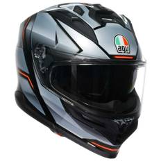 AGV K7 Jaeger Helm, schwarz-silber