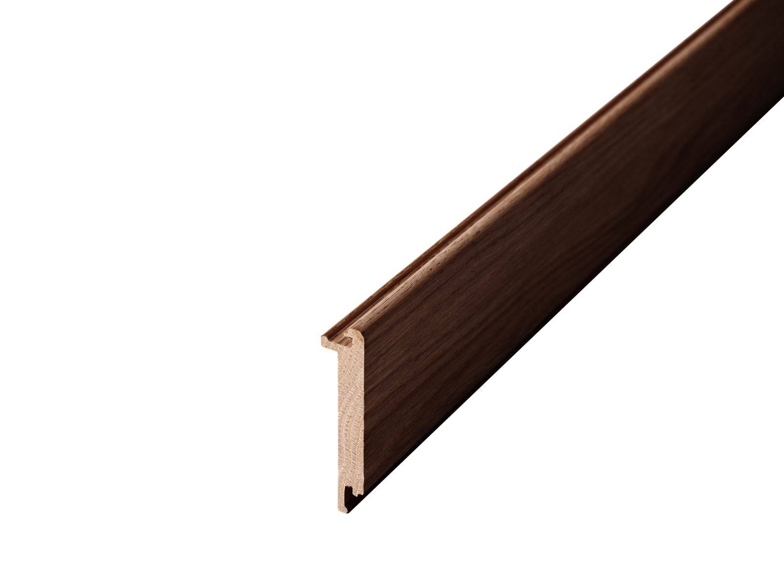 Trappnos Stängd trappa Ek Hard Smoked 1000 mm