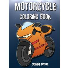 Motorcycle Coloriong Book - Jasmine Taylor - 9780359869602