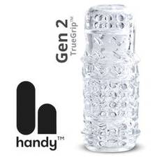Gen 2 - True Grip - Ersatzsleeve für The Handy-Masturbator - clear