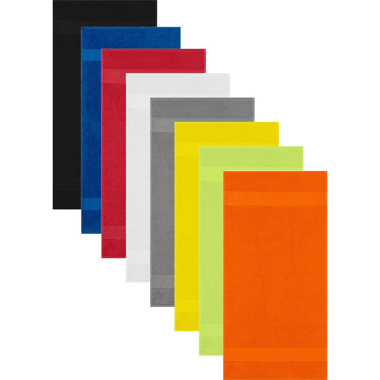 L-merch NT9120 Håndklæder Yellow 100 x 50 cm