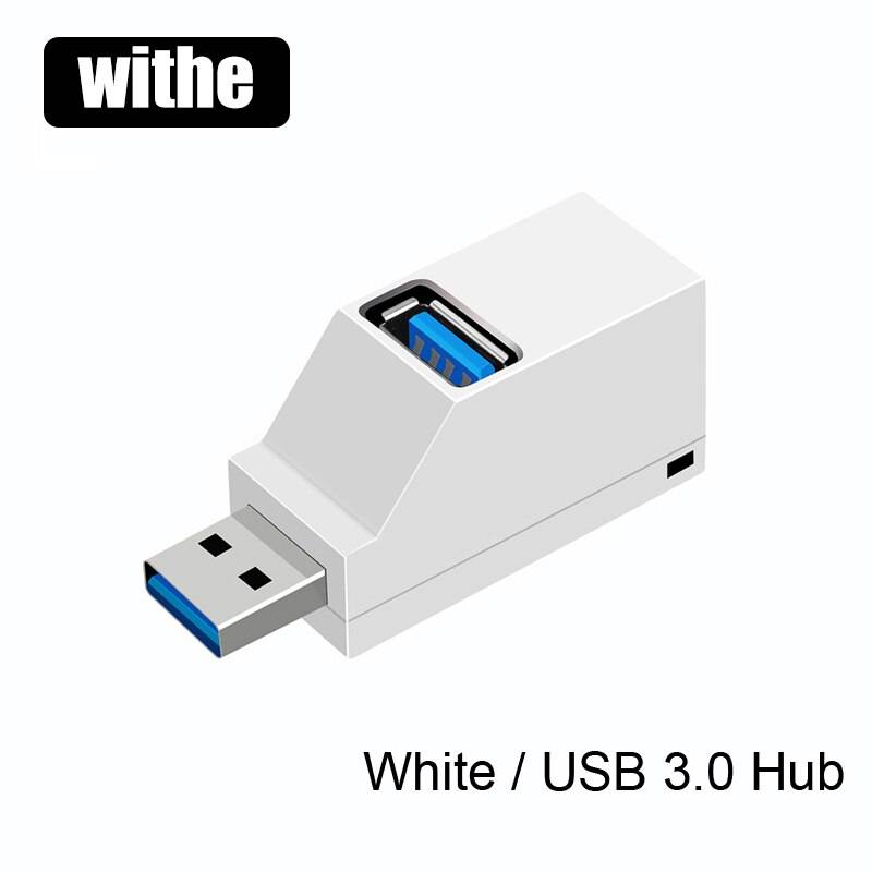 Usb 3.0 hub adapter extender usb 3.0 2.0 3 portar mini splitter för dator bärbar dator stationär dator mus tangentbord u-disk