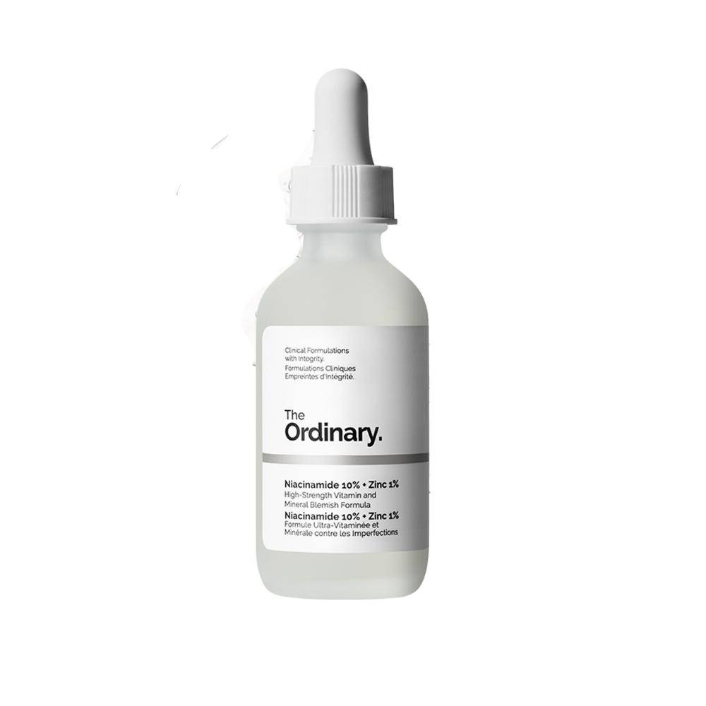 The Ordinary Niacinamide 10% + Zinc 1% - 60ml Jumbo Size High-Strength Vitamin & Mineral Blemish Formula for Sebum Control & Pore Care