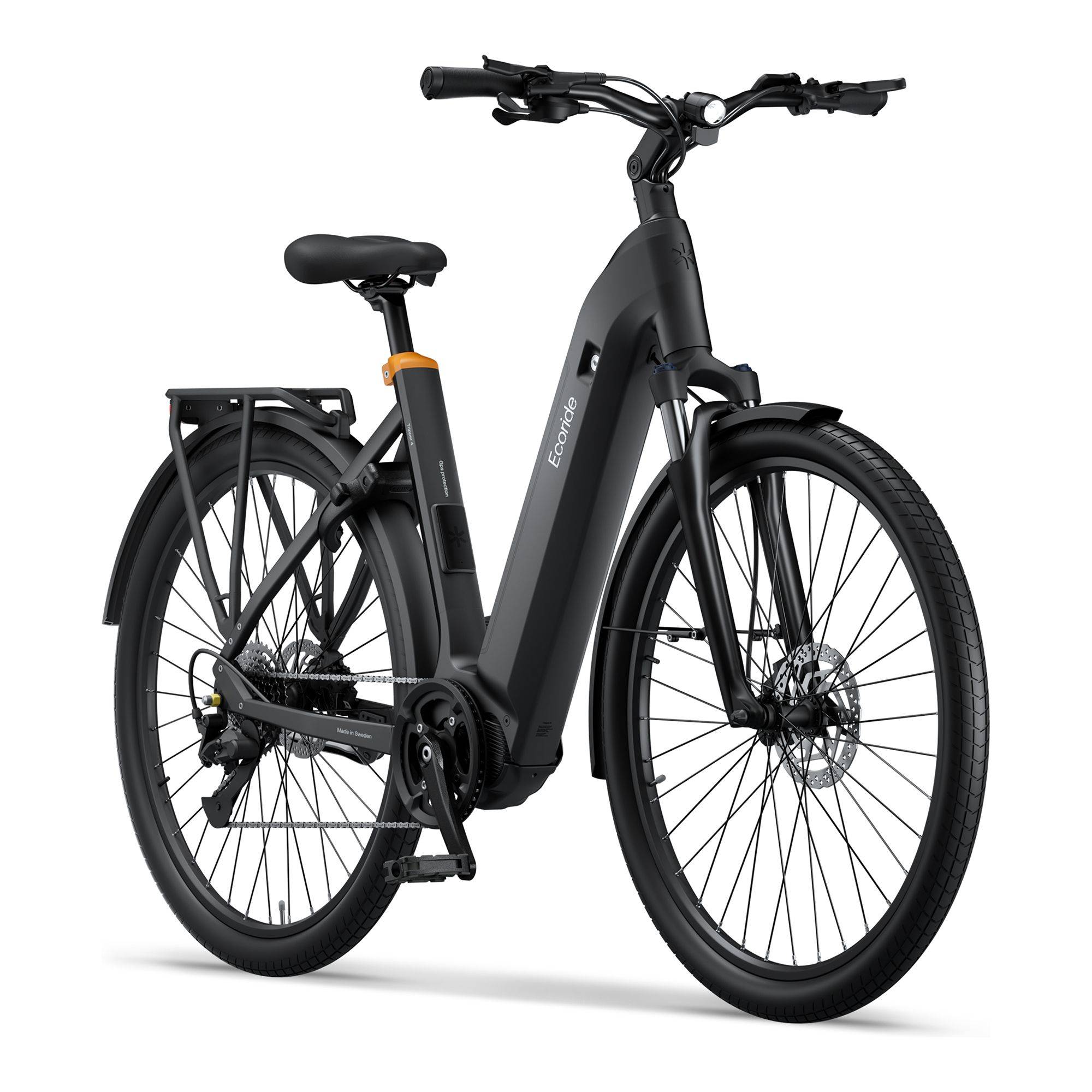 Ecoride Tripper Gen 4 Mittmotor Svart