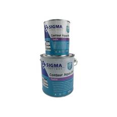 SIGMA Contour Aqua-PU Satin (glans 30) - 2.5 L - Lys farve