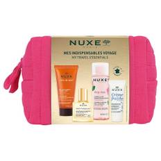 Nuxe Ansiktsvård Rêve de Miel Mina viktigaste saker på resan Face and Body Cleansing Gel 15ml + Huile Prodigieuse® 10 ml + Mizellen-Reinigungswasser 50 ml + 48 H* feuchtigkeitsspendende Creme 15ml 1 Stk. (186,00 kr / 1 st.)