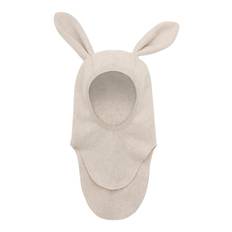 HUTTELIHUT Balaclava Ears Cotton Fleece |Beige |2-4Y