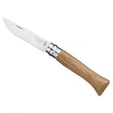 OPINEL No 6 Oak Classic Oak wood handle 7cm stainless steel blade with locking collar