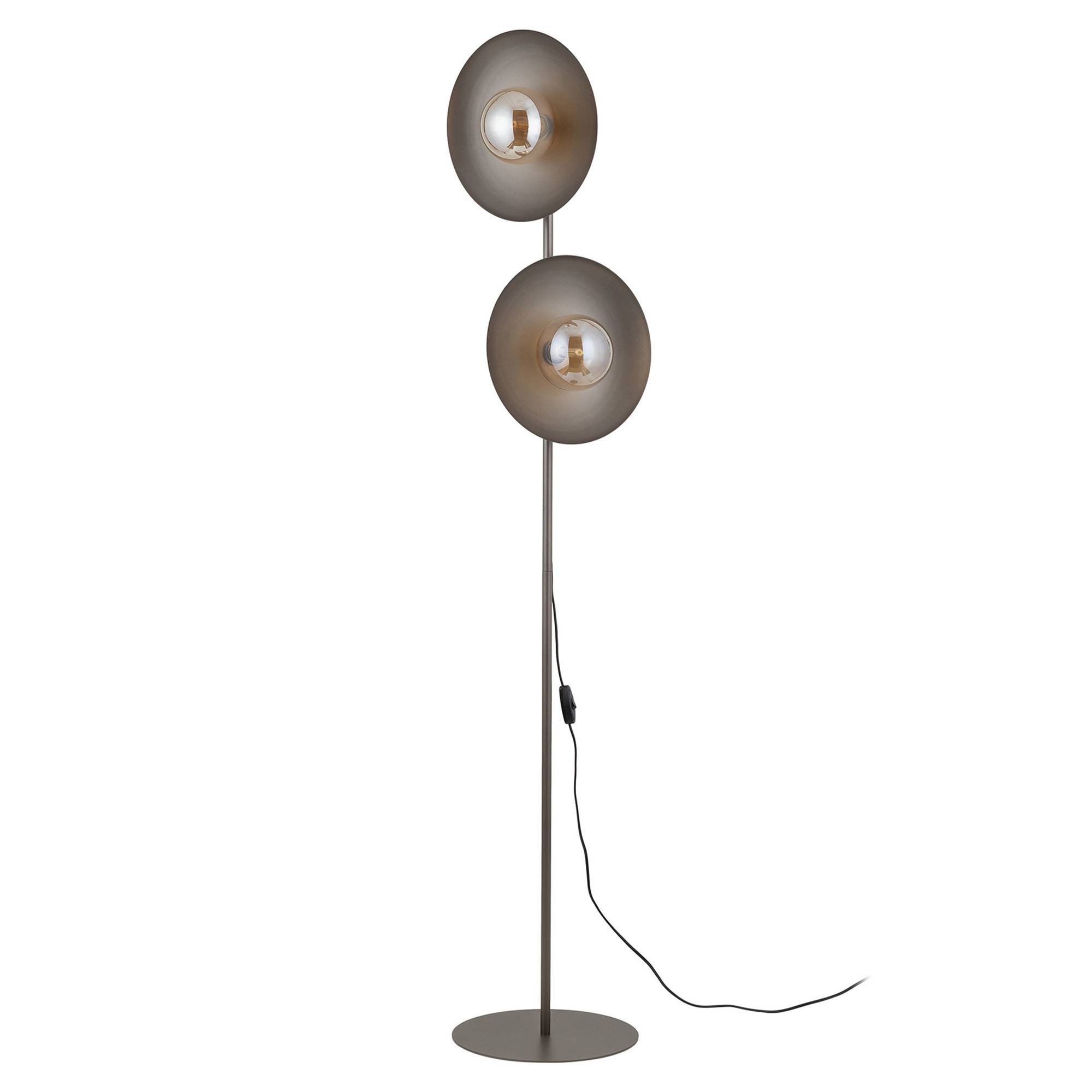 Golvlampa Solin Brun Matt